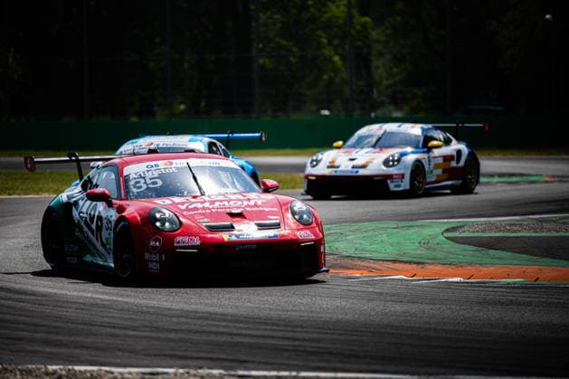 IPA85882537 - Andrea Bristot (ITA) leading the race - Porsche Carrera Cup Italia Rounds 5-6. At the Autodromo di Monza in Monza, MB. On June 20, 2026.  Copyright: xRiccardoxSpadettoxDexPaulis IPAxSportx xx 85882537