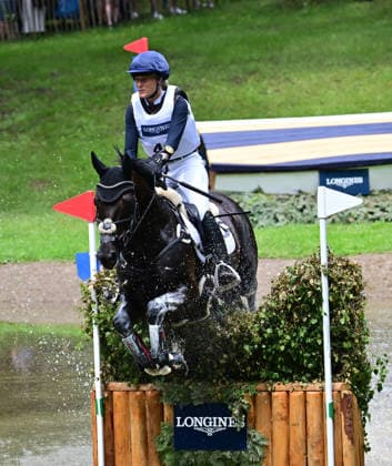 GER; Luhmuehlen 2026 Vielseitigkeit, CCI4*-S Meßmer Trophy: Gelaende 20.06.2026, GER; Luhmuehlen 2026, Vielseitigkeit, CCI4*-S Meßmer Trophy: Gelaende im Bild Lara De Liederkerke-Meier (BEL) auf Quintus am Longines Teich *** GER Luhmuehlen 2026 Eventing, CCI4 S Meßmer Trophy Cross-Country June 20, 2026, GER Luhmühlen 2026, Eventing, CCI4 S Meßmer Trophy Cross-Country—Pictured nordphotoxGmbH xWitke nph00002