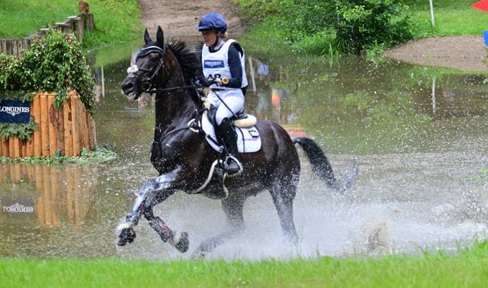 GER; Luhmuehlen 2026 Vielseitigkeit, CCI4*-S Meßmer Trophy: Gelaende 20.06.2026, GER; Luhmuehlen 2026, Vielseitigkeit, CCI4*-S Meßmer Trophy: Gelaende im Bild Lara De Liederkerke-Meier (BEL) auf Quintus am Longines Teich *** GER Luhmuehlen 2026 Eventing, CCI4 S Meßmer Trophy Cross-Country June 20, 2026, GER Luhmühlen 2026, Eventing, CCI4 S Meßmer Trophy Cross-Country—Pictured nordphotoxGmbH xWitke nph00002
