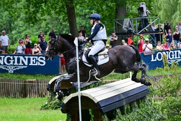 GER; Luhmuehlen 2026 Vielseitigkeit, CCI4*-S Meßmer Trophy: Gelaende 20.06.2026, GER; Luhmuehlen 2026, Vielseitigkeit, CCI4*-S Meßmer Trophy: Gelaende im Bild Lara De Liederkerke-Meier (BEL) auf Quintus am Longines Teich *** GER Luhmuehlen 2026 Eventing, CCI4 S Meßmer Trophy Cross-Country June 20, 2026, GER Luhmühlen 2026, Eventing, CCI4 S Meßmer Trophy Cross-Country—Pictured nordphotoxGmbH xWitke nph00002
