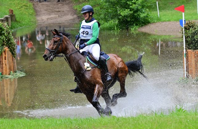 GER; Luhmuehlen 2026 Vielseitigkeit, CCI4*-S Meßmer Trophy: Gelaende 20.06.2026, GER; Luhmuehlen 2026, Vielseitigkeit, CCI4*-S Meßmer Trophy: Gelaende im Bild Vanessa Boelting (Bölting GER) auf Ready To Go NRW am Longines Teich *** GER Luhmuehlen 2026 Eventing, CCI4 S Meßmer Trophy Cross-Country June 20, 2026, GER Luhmühlen 2026, Eventing, CCI4 S Meßmer Trophy Cross-Country nordphotoxGmbH xWitke nph00002