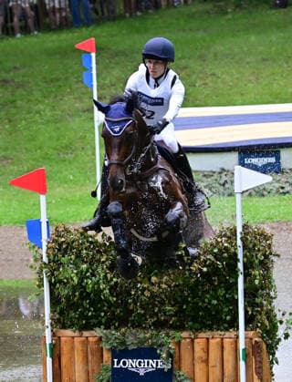 GER; Luhmuehlen 2026 Vielseitigkeit, CCI4*-S Meßmer Trophy: Gelaende 20.06.2026, GER; Luhmuehlen 2026, Vielseitigkeit, CCI4*-S Meßmer Trophy: Gelaende im Bild Anna Haag (GER) auf Little Caterpillar am Longines Teich *** GER Luhmuehlen 2026 Eventing, CCI4 S Meßmer Trophy Cross-Country June 20, 2026, GER Luhmuehlen 2026, Eventing, CCI4 S Meßmer Trophy Cross-Country—Pictured nordphotoxGmbH xWitke nph00002