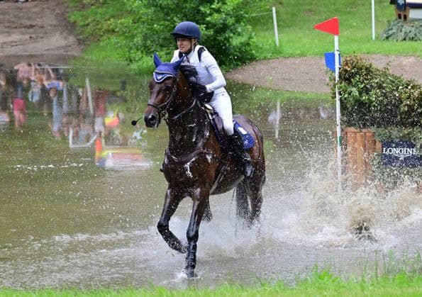 GER; Luhmuehlen 2026 Vielseitigkeit, CCI4*-S Meßmer Trophy: Gelaende 20.06.2026, GER; Luhmuehlen 2026, Vielseitigkeit, CCI4*-S Meßmer Trophy: Gelaende im Bild Anna Haag (GER) auf Little Caterpillar am Longines Teich *** GER Luhmuehlen 2026 Eventing, CCI4 S Meßmer Trophy Cross-Country June 20, 2026, GER Luhmuehlen 2026, Eventing, CCI4 S Meßmer Trophy Cross-Country—Pictured nordphotoxGmbH xWitke nph00002