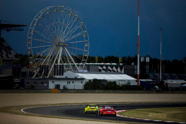 DTM, 5. + 6. Rennen DEKRA Lausitzring 2026 91 Porsche 911 GT3 R (992), Manthey: Thomas Preining, 16 McLaren 720S GT3 Evo, Dörr Motorsport: Timo Glock- picture by Gruppe C Photography Schipkau DEKRA Lausitzring Brandenburg Germany Copyright: xGruppexCxPhotographyx