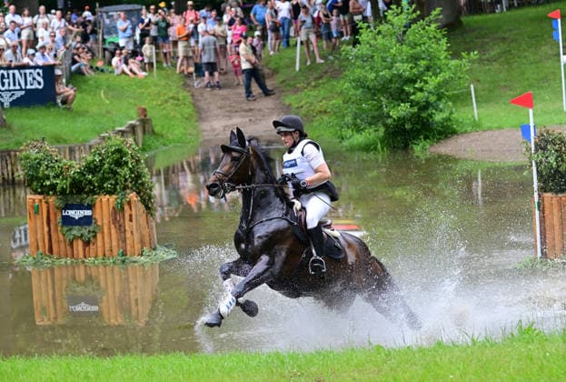 GER; Luhmuehlen 2026 Vielseitigkeit, CCI4*-S Meßmer Trophy: Gelaende 20.06.2026, GER; Luhmuehlen 2026, Vielseitigkeit, CCI4*-S Meßmer Trophy: Gelaende im Bild Rebecca-Juana Gerken (GER) auf TSF Solara am Longines Teich *** GER Luhmuehlen 2026 Eventing, CCI4 S Meßmer Trophy Cross-Country June 20, 2026, GER Luhmühlen 2026, Eventing, CCI4 S Meßmer Trophy Cross-Country nordphotoxGmbH xWitke nph00002