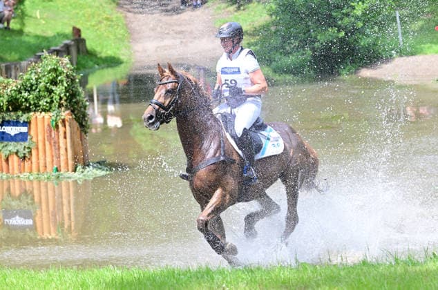 GER; Luhmuehlen 2026 Vielseitigkeit, CCI4*-S Meßmer Trophy: Gelaende 20.06.2026, GER; Luhmuehlen 2026, Vielseitigkeit, CCI4*-S Meßmer Trophy: Gelaende im Bild Nadine Marzahl (GER) auf Victoria 10B am Longines Teich *** GER Luhmuehlen 2026 Eventing, CCI4 S Meßmer Trophy Cross-Country June 20, 2026, GER Luhmuehlen 2026, Eventing, CCI4 S Meßmer Trophy Cross-Country nordphotoxGmbH xWitke nph00002