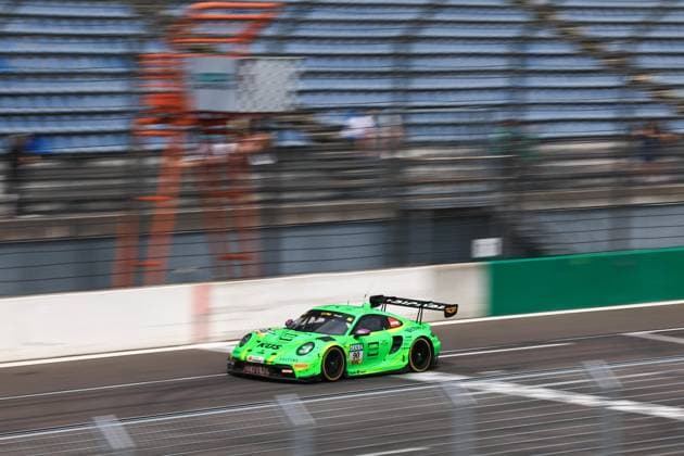 90 Ricardo Feller (CH Manthey), Porsche 911 GT3 R Evo, action Photo: Hoch Zwei Klettwitz Germany *** 90 Ricardo Feller (CH Manthey), Porsche 911 GT3 R Evo, action photo taken at Hoch Zwei, Klettwitz, Germany,detected_source_language