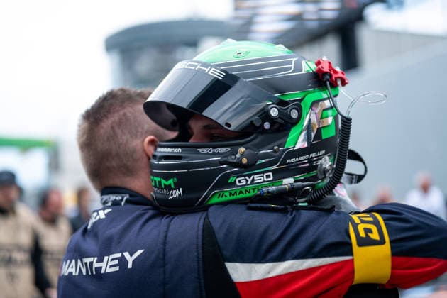 DTM, 5. + 6. Rennen DEKRA Lausitzring 2026 90 Porsche 911 GT3 R (992), Manthey: Ricardo Feller: picture by Gruppe C Photography Schipkau Lausitzring Brandenburg Deutschland Copyright: xGruppexCxPhotographyx