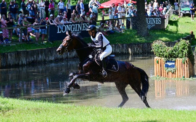 GER; Luhmuehlen 2026 Vielseitigkeit, CCI4*-S Meßmer Trophy: Gelaende 20.06.2026, GER; Luhmuehlen 2026, Vielseitigkeit, CCI4*-S Meßmer Trophy: Gelaende im Bild Anna Siemer (GER) auf Grazia K am Longines Teich *** GER Luhmuehlen 2026 Eventing, CCI4 S Meßmer Trophy Cross-Country June 20, 2026, GER Luhmuehlen 2026, Eventing, CCI4 S Meßmer Trophy Cross-Country nordphotoxGmbH xWitke nph00002