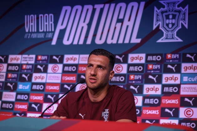 FIFA World Cup, WM, Weltmeisterschaft, Fussball 2026 - Portugal press conference, PK, Pressekonferenz Portugal s national soccer team player Diogo Dalot attends a press conference, in Palm Beach, Florida, USA, 20 June 2026. Palm Beach Florida United States  Copyright: xMIGUELxA.xLOPESx