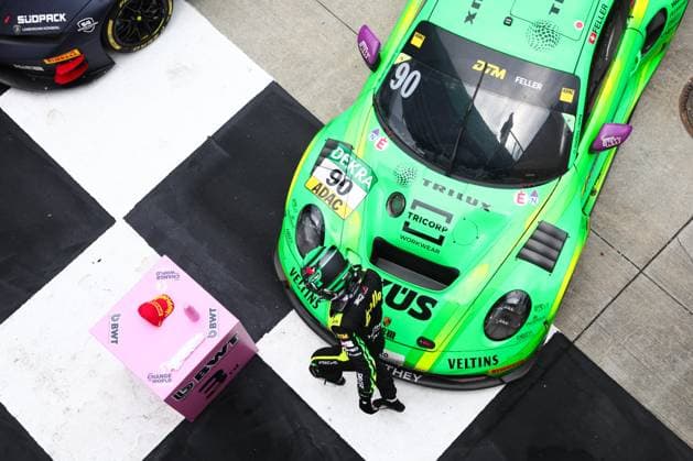 90 Ricardo Feller (CH Manthey), Porsche 911 GT3 R Evo, Photo: Hoch Zwei Klettwitz Germany *** 90 Ricardo Feller CH Manthey, Porsche 911 GT3 R Evo, Photo