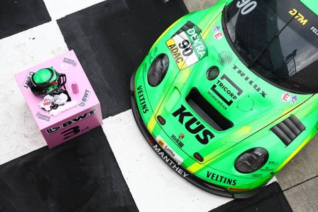 90 Ricardo Feller (CH Manthey), Porsche 911 GT3 R Evo, Photo: Hoch Zwei Klettwitz Germany *** 90 Ricardo Feller CH Manthey, Porsche 911 GT3 R Evo, Photo