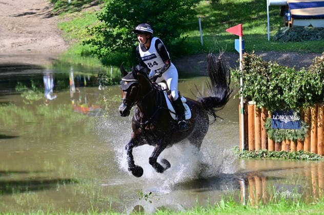 GER; Luhmuehlen 2026 Vielseitigkeit, CCI4*-S Meßmer Trophy: Gelaende 20.06.2026, GER; Luhmuehlen 2026, Vielseitigkeit, CCI4*-S Meßmer Trophy: Gelaende im Bild Samantha Lissington (NZL) auf Lucas Stone am Longines Teich *** GER Luhmuehlen 2026 Eventing, CCI4 S Meßmer Trophy Cross-Country June 20, 2026, GER Luhmühlen 2026, Eventing, CCI4 S Meßmer Trophy Cross-Country—Pictured nordphotoxGmbH xWitke nph00002