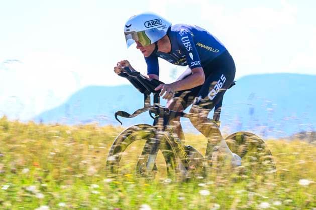Tour de Suisse 2026 Stage 4 AARBURG, SWITZERLAND - JUNE 20 : Meurisse Xandro (BEL) of Pinarello Q36.5 Pro Cycling Team in action during stage 4 of the 89th edition of Tour de Suisse an UCI World Tour 2.UWT Individual Time Trial stage for Men Elite of 23.8 km with start in Aarburg and finish in Aarburg on June 20, 2026 in Aarburg, Switzerland, 20 06 2026 ( Motordriver Guy De Vuyst - Aarburg Switzerland  Copyright: xVincentxKalutx