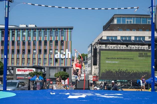 ESSEN, GERMANY - JUNE 20: Harke, Clara (GER) during the Tag der Überflieger at Essen on June 20, 2026 in Essen, Germany. Germany Copyright: xPeterxWeberx