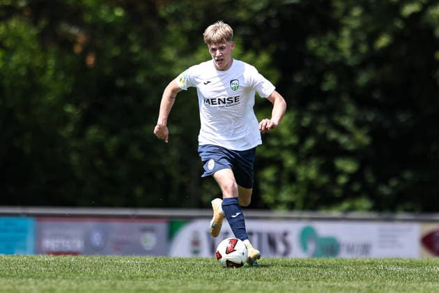 2026.06.20, xkwix, Fußball, Testspiel, SC Spelle-Venhaus - FC Gütersloh, Arena am Stuckenberg, Saison 2026 2027: Niklas Möllers (FC Gütersloh 2) DFB regulations prohibit any use of photographs as image sequences and or quasi-video. Photo: xKamilxWilkowskixPressefotoKochx Niedersachsen Deutschland *** June 20, 2026, xkwix, soccer, friendly match, SC Spelle Venhaus vs. FC Gütersloh, Arena am Stuckenberg, 2026–2027 season, Niklas Möllers, FC Gütersloh 2. DFB regulations prohibit any use of photographs as image sequences and or quasi-video. Photo