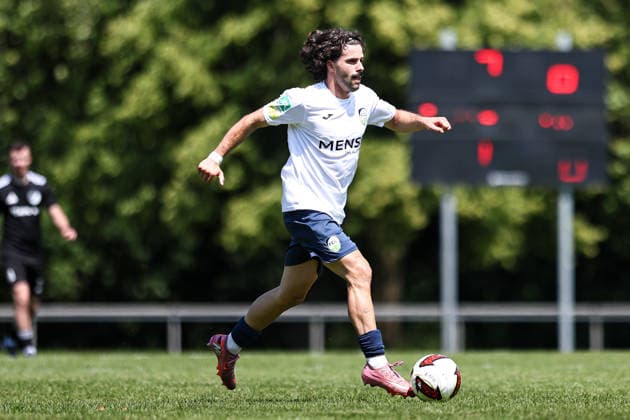 2026.06.20, xkwix, Fußball, Testspiel, SC Spelle-Venhaus - FC Gütersloh, Arena am Stuckenberg, Saison 2026 2027: Paolo Maiella (FC Gütersloh 9) DFB regulations prohibit any use of photographs as image sequences and or quasi-video. Photo: xKamilxWilkowskixPressefotoKochx Niedersachsen Deutschland *** June 20, 2026, xkwix, soccer, friendly match, SC Spelle Venhaus vs. FC Gütersloh, Arena am Stuckenberg, 2026–2027 season, Paolo Maiella, FC Gütersloh 9. DFB regulations prohibit any use of photographs as image sequences and or quasi-video. Photo