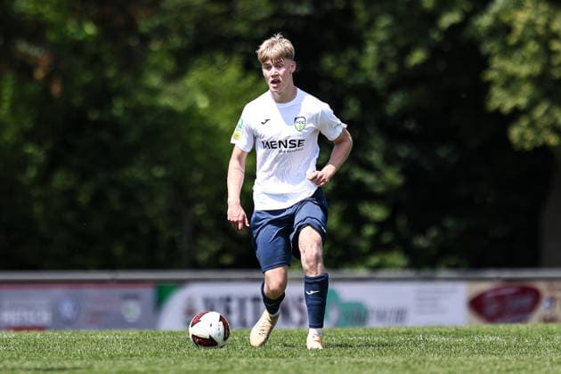 2026.06.20, xkwix, Fußball, Testspiel, SC Spelle-Venhaus - FC Gütersloh, Arena am Stuckenberg, Saison 2026 2027: Niklas Möllers (FC Gütersloh 2) DFB regulations prohibit any use of photographs as image sequences and or quasi-video. Photo: xKamilxWilkowskixPressefotoKochx Niedersachsen Deutschland *** June 20, 2026, xkwix, soccer, friendly match, SC Spelle Venhaus vs. FC Gütersloh, Arena am Stuckenberg, 2026–2027 season, Niklas Möllers, FC Gütersloh 2. DFB regulations prohibit any use of photographs as image sequences and or quasi-video. Photo