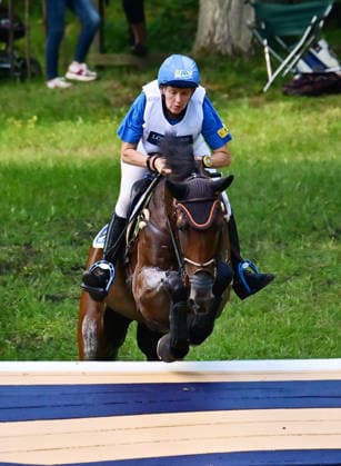 GER; Luhmuehlen 2026 Vielseitigkeit, CCI4*-S Meßmer Trophy: Gelaende 20.06.2026, GER; Luhmuehlen 2026, Vielseitigkeit, CCI4*-S Meßmer Trophy: Gelaende im Bild Karin Donckers (BEL) auf Olympic de Muza am Longines Teich *** GER Luhmuehlen 2026 Eventing, CCI4 S Meßmer Trophy Cross-Country June 20, 2026, GER Luhmühlen 2026, Eventing, CCI4 S Meßmer Trophy Cross-Country—Pictured nordphotoxGmbH xWitke nph00002