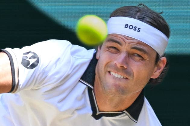 Taylor Fritz USA 20.06.2026 ¢ Tennis ¢ TERRA WORTMANN OPEN ¢ ATP, Tennis Herren 500, heristo-arena-Halle (Westfalen), TERRA WORTMANN OPEN, NRW Germany *** Taylor Fritz USA June 20, 2026 ¢ Tennis ¢ TERRA WORTMANN OPEN ¢ ATP 500, heristo arena Halle Westfalen, TERRA WORTMANN OPEN, North Rhine-Westphalia, Germany,detected_source_language Copyright: xpepphotox xPeterxEppingerx pep00321, pep_20260620_hm_377067