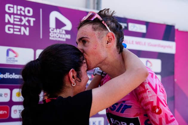 Italy s Lorenzo Mark Finn of Red Bull - Bora - Hansgrohe Rookies during Stage 7 of the Giro Next Gen 2026, from Sulmona to Piana delle Mele (Guardiagrele), Italy, Saturday, June 20, 2026.  Copyright: xFabioxFerrari LaPressex