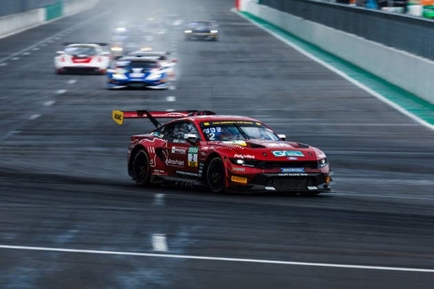 ADAC GT Masters, 5. + 6. Rennen DEKRA Lausitzring 2026 2 Ford Mustang GT3, Haupt Racing Team: Kiano Blum, Niklas Kalus - picture by Gruppe C Photography Schipkau DEKRA Lausitzring Brandenburg Germany Copyright: xGruppexCxPhotographyx