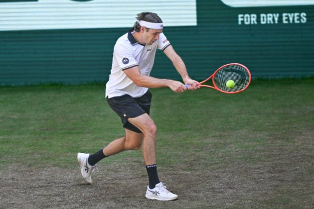 Taylor Fritz USA 20.06.2026 ¢ Tennis ¢ TERRA WORTMANN OPEN ¢ ATP, Tennis Herren 500, heristo-arena-Halle (Westfalen), TERRA WORTMANN OPEN, NRW Germany *** Taylor Fritz USA June 20, 2026 ¢ Tennis ¢ TERRA WORTMANN OPEN ¢ ATP 500, heristo arena Halle Westfalen, TERRA WORTMANN OPEN, North Rhine-Westphalia, Germany,detected_source_language Copyright: xpepphotox xPeterxEppingerx pep00321, pep_20260620_hm_377178