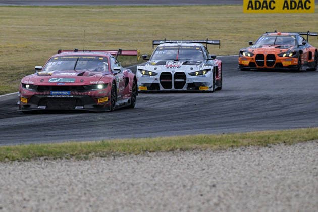 ADAC GT Masters, Dekra Lausitzring 2026 20.06.2026 ab 9.00 Uhr Schipkau OT Klettwitz, Dekra Lausitzring Im Foto: 02 Niklas Kalus (GER) Kiano Blum (AUT) Haupt Racing Team, 56 Sandro Holzem (GER),Juliano Holzem (GER) Schubert Motorsport, 11 Tim Zimmermann (GER),Leyton Fourie (RSA) FK Performance Motorsport ADAC GT Masters, Dekra Lausitzring 2026 Schipkau OT Klettwitz Brandenburg Deutschland *** ADAC GT Masters, Dekra Lausitzring 2026, June 20, 2026, starting at 9 Copyright: xEHLxMedia MichelxKöhlerx 20262006-GT Masters-1 Rennen-Dekra-Lausitzring_031