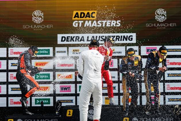 ADAC GT Masters, 5. + 6. Rennen DEKRA Lausitzring 2026 56 BMW M4 GT3 Evo, Schubert Motorsport: Juliano Holzem, Sandro Holzem - picture by Gruppe C Photography Schipkau Lausitzring Brandenburg Deutschland Copyright: xGruppexCxPhotographyx