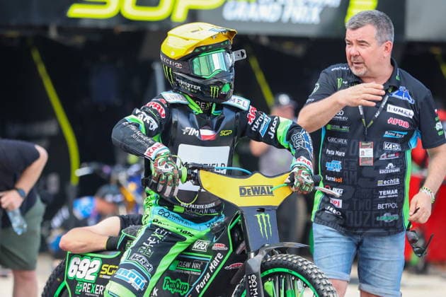 Wroclaw 20.06.2026. Zuzel FIM indywidualne mistrzostwa swiata na zuzlu sezon 2026 --- FIM Speedway Grand Prix season 2026 nz Patryk Dudek Fot. Kacper Staniec NEWSPIX.PL --- newspix.pl FIM SPEEDWAY World Championship, WM, Weltmeisterschaft GRAND PRIX 2026 POLAND OUT! 