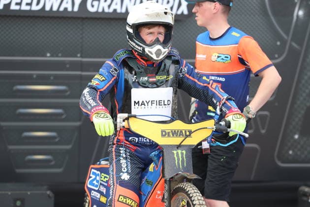 Wroclaw 20.06.2026. Zuzel FIM indywidualne mistrzostwa swiata na zuzlu sezon 2026 --- FIM Speedway Grand Prix season 2026 nz Andzejs Lebedevs Fot. Kacper Staniec NEWSPIX.PL --- newspix.pl FIM SPEEDWAY World Championship, WM, Weltmeisterschaft GRAND PRIX 2026 POLAND OUT! 