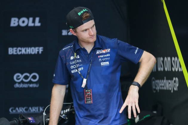 Wroclaw 20.06.2026. Zuzel FIM indywidualne mistrzostwa swiata na zuzlu sezon 2026 --- FIM Speedway Grand Prix season 2026 nz Brady Kurtz Fot. Kacper Staniec NEWSPIX.PL --- newspix.pl FIM SPEEDWAY World Championship, WM, Weltmeisterschaft GRAND PRIX 2026 POLAND OUT! 