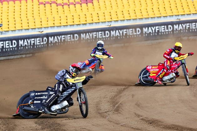 20.06.2026 WROCLAW (POLAND) - STADION OLIMPIJSKI, ZUZEL (SPEEDWAY), INDYWIDUALNE MISTRZOSTWA SWIATA (FIM SPEEDWAY World Championship, WM, Weltmeisterschaft GRAND PRIX 2026) - DEWALT FIM SPEEDWAY GRAND PRIX OF POLAND - WROCLAW KWALIFIKACJE NZ BIEG SPRINTERSKI - MACIEJ JANOWSKI NA PROWADZENIU FOTO PAWEL WILCZYNSKI CYFRASPORT NEWSPIX.PL --- newspix.pl POLAND OUT! 