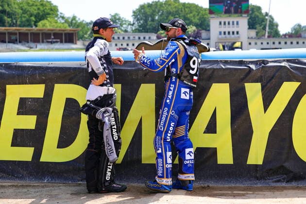 20.06.2026 WROCLAW (POLAND) - STADION OLIMPIJSKI, ZUZEL (SPEEDWAY), INDYWIDUALNE MISTRZOSTWA SWIATA (FIM SPEEDWAY World Championship, WM, Weltmeisterschaft GRAND PRIX 2026) - DEWALT FIM SPEEDWAY GRAND PRIX OF POLAND - WROCLAW KWALIFIKACJE NZ MACIEJ JANOWSKI I BARTOSZ ZMARZLIK FOTO PAWEL WILCZYNSKI CYFRASPORT NEWSPIX.PL --- newspix.pl POLAND OUT! 