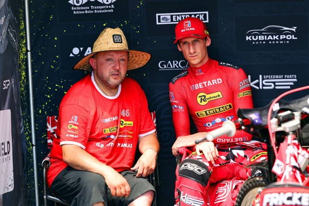 20.06.2026 WROCLAW (POLAND) - STADION OLIMPIJSKI, ZUZEL (SPEEDWAY), INDYWIDUALNE MISTRZOSTWA SWIATA (FIM SPEEDWAY World Championship, WM, Weltmeisterschaft GRAND PRIX 2026) - DEWALT FIM SPEEDWAY GRAND PRIX OF POLAND - WROCLAW KWALIFIKACJE NZ MIROSLAW DUDA I MAX FRICKE FOTO PAWEL WILCZYNSKI CYFRASPORT NEWSPIX.PL --- newspix.pl POLAND OUT! 