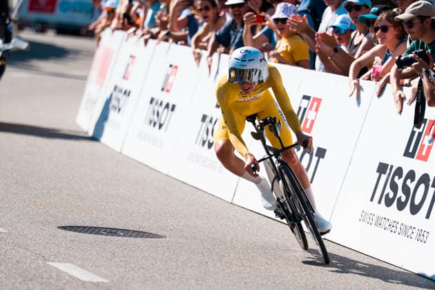 AARBURG, SWITZERLAND - JUNE 20: Tadej Pogacar of Slovenia and UAE Team Emirates - XRG in action during the 89th Tour de Suisse 2026 on June 20, 2026 in Aarburg, Switzerland. *** AARBURG, SWITZERLAND, JUNE 20 — Tadej Pogacar of Slovenia and UAE Team Emirates XRG in action during the 89th Tour de Suisse 2026 on June 20, 2026, in Aarburg, Switzerland,detected_source_language Copyright: xJustPictures.ch PascalxvonxBürenx jp-en-EuSpIm-Pavo_Fotografie-09458