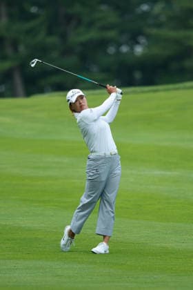 Meijer LPGA, Golf Damen Classic BELMONT, MICHIGAN - JUNE 20: Jin Young Ko of the Republic of Korea plays her shot on the third hole during the third round of the Meijer LPGA Classic for Simply Give golf tournament at Blythefield Country Club in Belmont, MI, USA Saturday, June 20, 2026. Belmont Michigan United States  Copyright: xJorgexLemusx originalFilename:lemus-meijerlp260620_npz4R.jpg