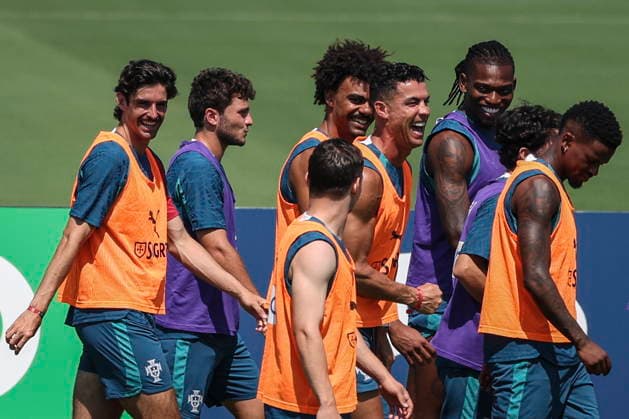 FIFA World Cup, WM, Weltmeisterschaft, Fussball 2026 - Portugal training Portugal s national soccer player Cristiano Ronaldo (C) attends a training session of the team, in Palm Beach, Florida, USA, 20 June 2026. Palm Beach Florida United States  Copyright: xMIGUELxA.xLOPESx