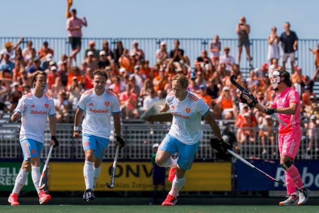 ROTTERDAM, 20-06-2026, HC Rotterdam, FIH Hockey Pro League Men, Netherlands - Germany , Season 2025-2026. Picture shows Netherlands player Jip Jansen Netherands - Germany (2nd Match)  x204500909x Copyright: