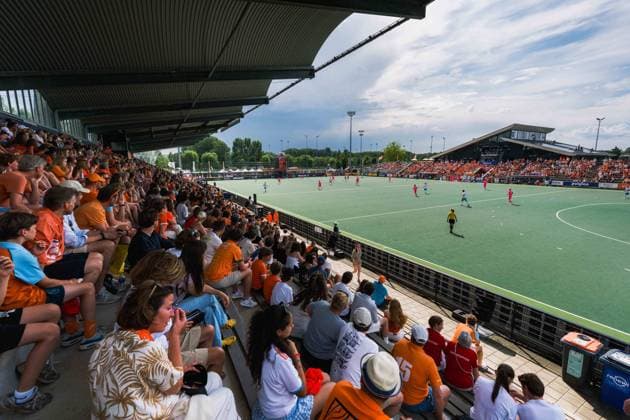 ROTTERDAM, 20-06-2026, HC Rotterdam, FIH Hockey Pro League Men, Netherlands - Germany , Season 2025-2026. Picture shows overview Netherands - Germany (2nd Match)  x204500921x Copyright:
