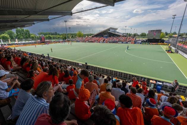 ROTTERDAM, 20-06-2026, HC Rotterdam, FIH Hockey Pro League Men, Netherlands - Germany , Season 2025-2026. Picture shows stadium overview Netherands - Germany (2nd Match)  x204500924x Copyright: