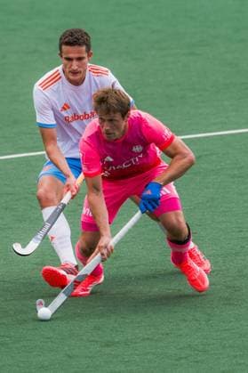 ROTTERDAM, 20-06-2026, HC Rotterdam, FIH Hockey Pro League Men, Netherlands - Germany , Season 2025-2026. Picture shows Netherlands player Jonas de Geus Netherands - Germany (2nd Match)  x204500928x Copyright: