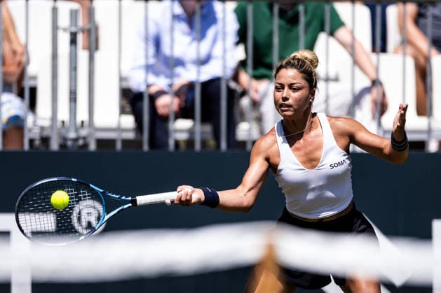 BAD HOMBURG, GERMANY - JUNE 20: Renata Zarazua (MEX) during the Bad Homburg Open powered by Solarwatt Singles match between Renata Zarazua (MEX) vs Mariella Thamm (GER) at Kurpark Bad Homburg on June 20, 2026 in Bad Homburg, Germany. Hessen Germany Copyright: xSteffiexWunderlx
