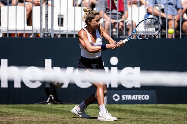 BAD HOMBURG, GERMANY - JUNE 20: Renata Zarazua (MEX) during the Bad Homburg Open powered by Solarwatt Singles match between Renata Zarazua (MEX) vs Mariella Thamm (GER) at Kurpark Bad Homburg on June 20, 2026 in Bad Homburg, Germany. Hessen Germany Copyright: xSteffiexWunderlx
