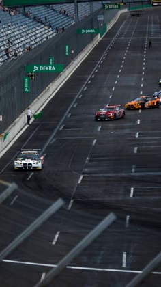 ADAC GT Masters, 5. + 6. Rennen DEKRA Lausitzring 2026 56 BMW M4 GT3 Evo, Schubert Motorsport: Juliano Holzem, Sandro Holzem, 2 Ford Mustang GT3, Haupt Racing Team: Kiano Blum, Niklas Kalus - picture by Gruppe C Photography Schipkau DEKRA Lausitzring Germany Copyright: xGruppexCxPhotographyx