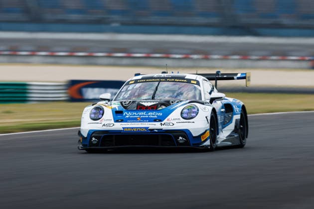 ADAC GT Masters, 5. + 6. Rennen DEKRA Lausitzring 2026 14 Porsche 911 GT3 R (992), razoon - more than racing: Pavel Lefterov, Mark Kastelic - picture by Gruppe C Photography Schipkau DEKRA Lausitzring Brandenburg Germany Copyright: xGruppexCxPhotographyx