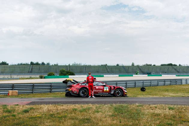 ADAC GT Masters, 5. + 6. Rennen DEKRA Lausitzring 2026 2 Ford Mustang GT3, Haupt Racing Team: Kiano Blum, Niklas Kalus - picture by Gruppe C Photography Schipkau DEKRA Lausitzring Brandenburg Germany Copyright: xGruppexCxPhotographyx