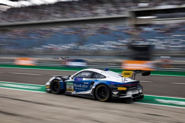 ADAC GT Masters, 5. + 6. Rennen DEKRA Lausitzring 2026 14 Porsche 911 GT3 R (992), razoon - more than racing: Pavel Lefterov, Mark Kastelic - picture by Gruppe C Photography Schipkau DEKRA Lausitzring Germany Copyright: xGruppexCxPhotographyx