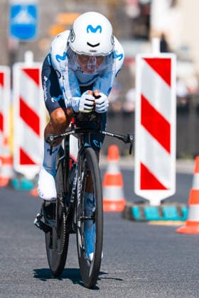 AARBURG, SWITZERLAND - JUNE 20: Nairo Quintana of Colombia and Movistar Team in action during the 89th Tour de Suisse 2026 on June 20, 2026 in Aarburg, Switzerland. *** AARBURG, SWITZERLAND, JUNE 20 — Nairo Quintana of Colombia and the Movistar Team in action during the 89th Tour de Suisse 2026 on June 20, 2026, in Aarburg, Switzerland,detected_source_language Copyright: xJustPictures.ch PascalxvonxBürenx jp-en-EuSpIm-Pavo_Fotografie-09043