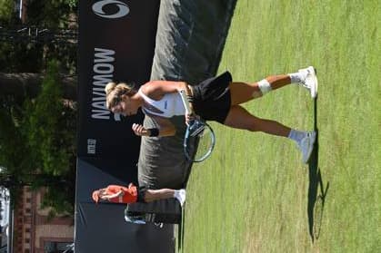 20.06.2026 xhpx Bad Homburg, Kurpark Tennisturnier der Kategorie WTA, Tennis Damen 500 der WTA Tour Bad Homburg Open 2026 Renata Zarazua (MEX) gegen Mariella Thamm (GER) Bild zeigt *** June 20, 2026 xhpx Bad Homburg, Kurpark WTA 500-category tennis tournament on the WTA Tour